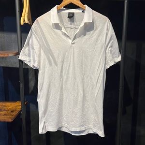 Armani Exchange white polo sz XL … more like large. Never worn.